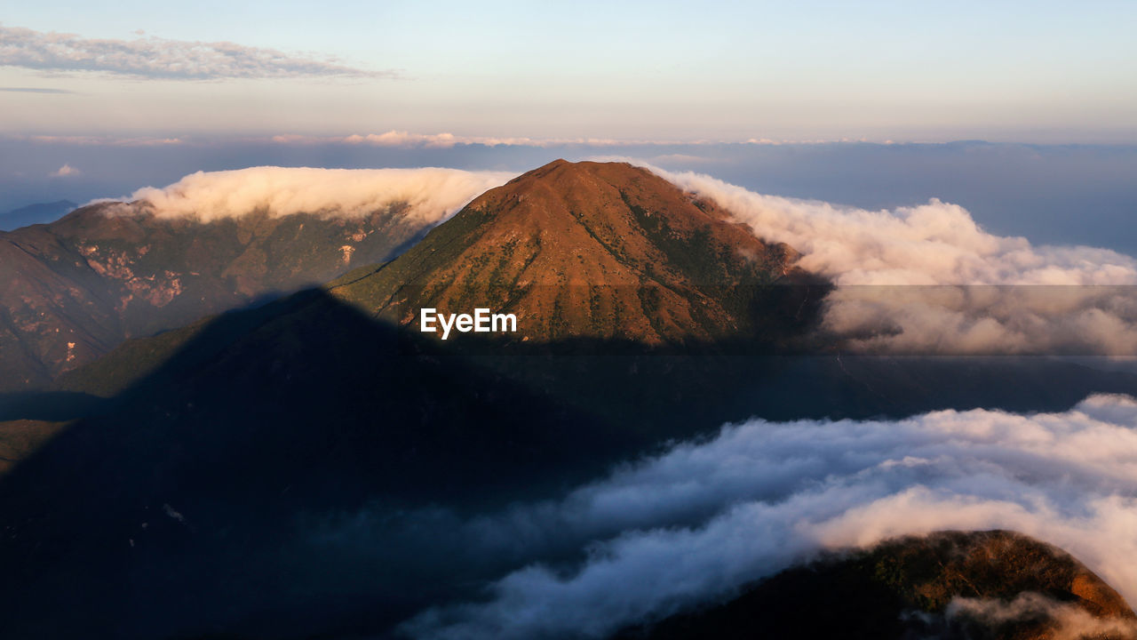 VIEW OF CLOUDS OVER MOUNTAIN