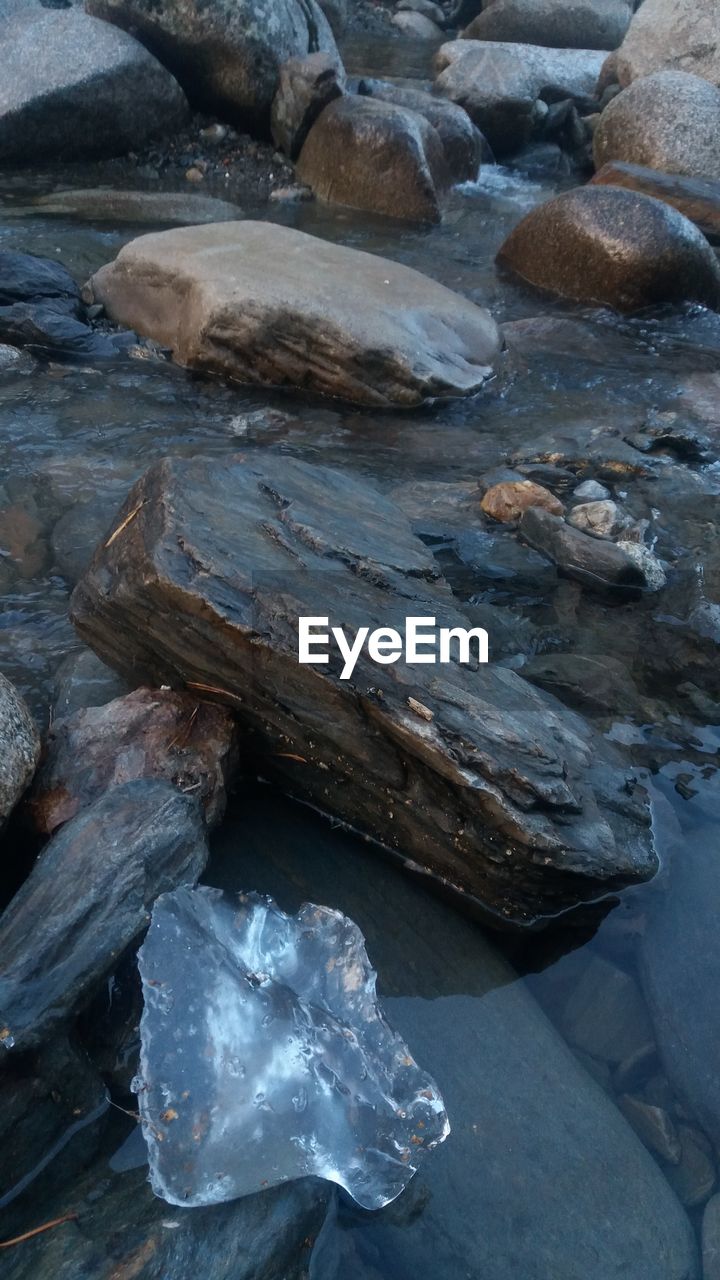 STONES ON BEACH