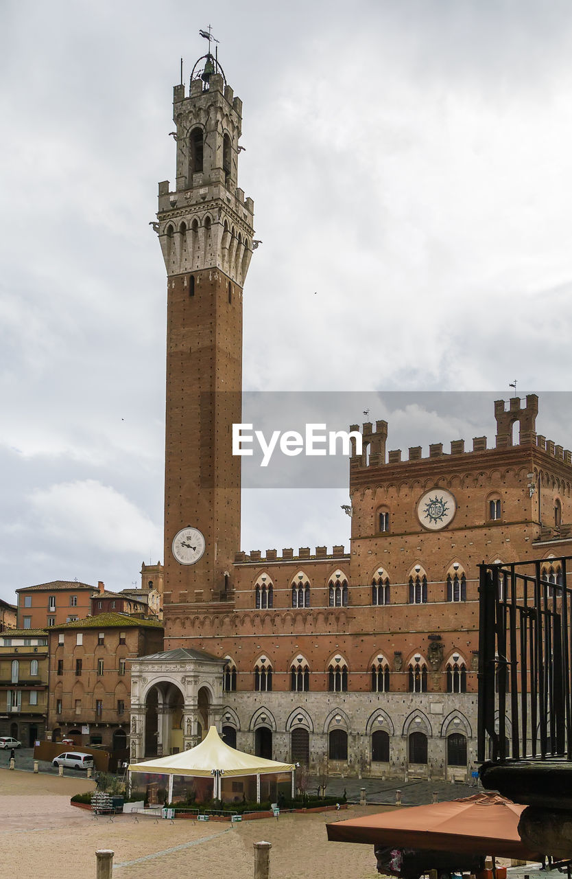 VIEW OF CLOCK TOWER AGAINST SKY