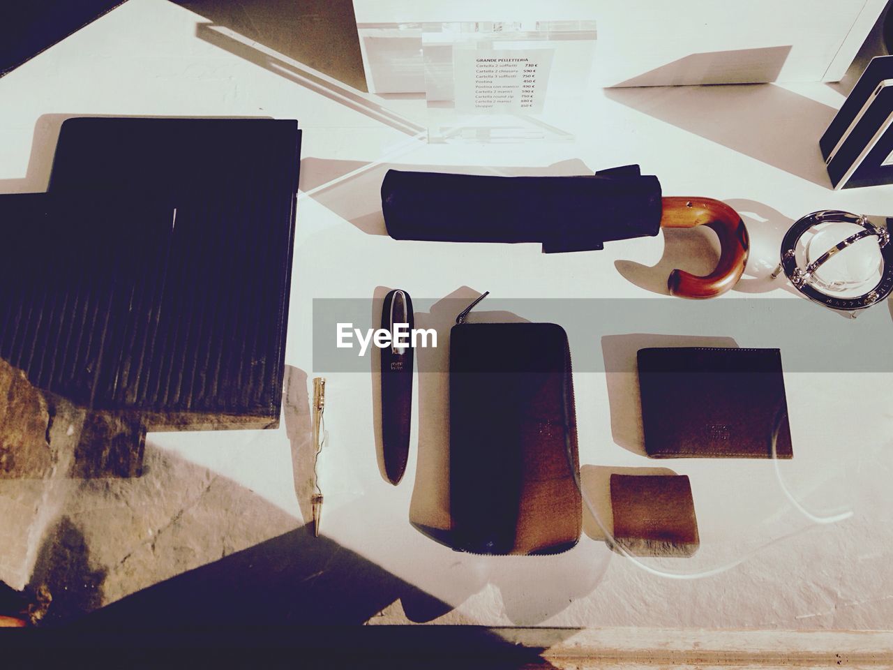 CLOSE-UP OF BOOKS ON TABLE