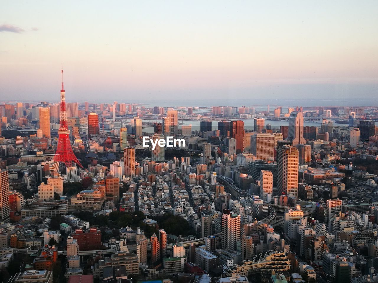 Aerial view of cityscape