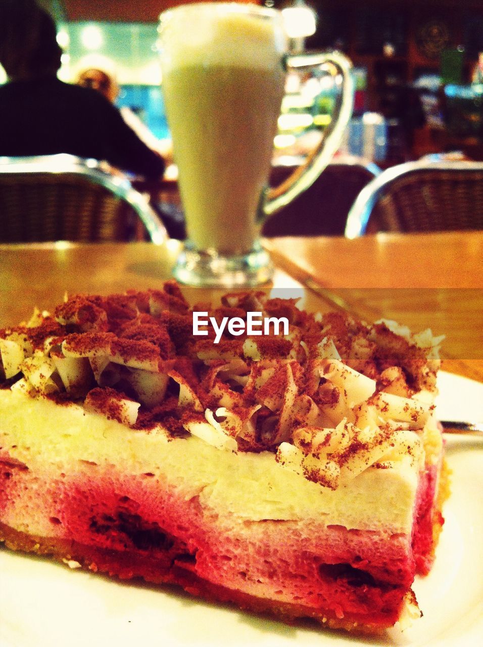 CLOSE-UP OF ICE CREAM SERVED IN PLATE