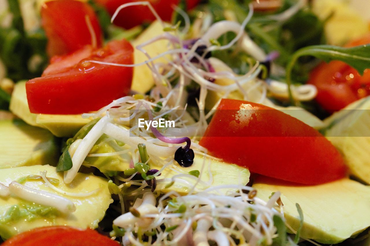 Close-up of salad