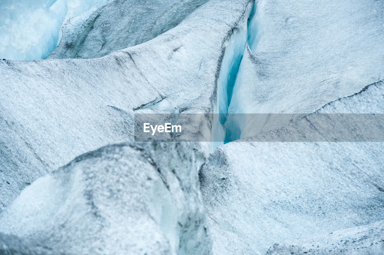 full frame shot of snow covered land