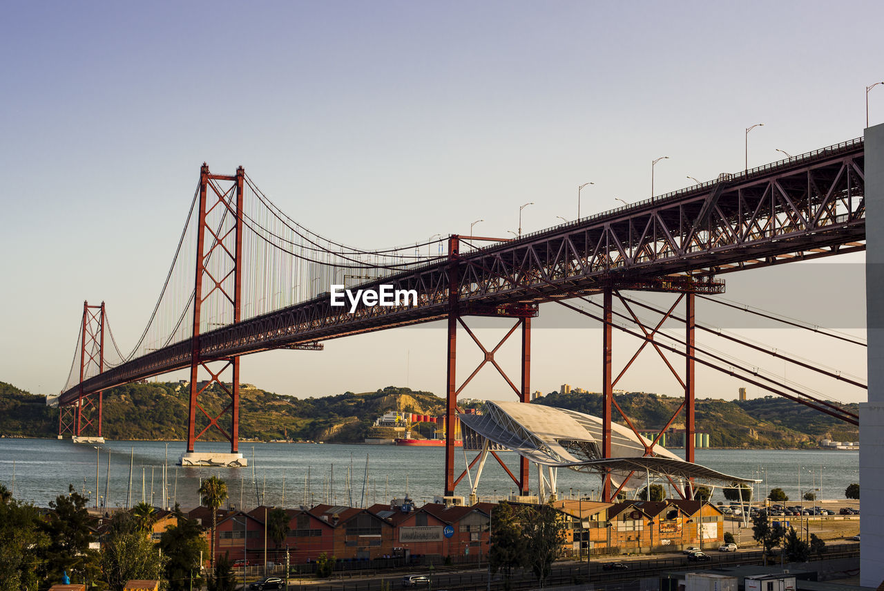 VIEW OF SUSPENSION BRIDGE