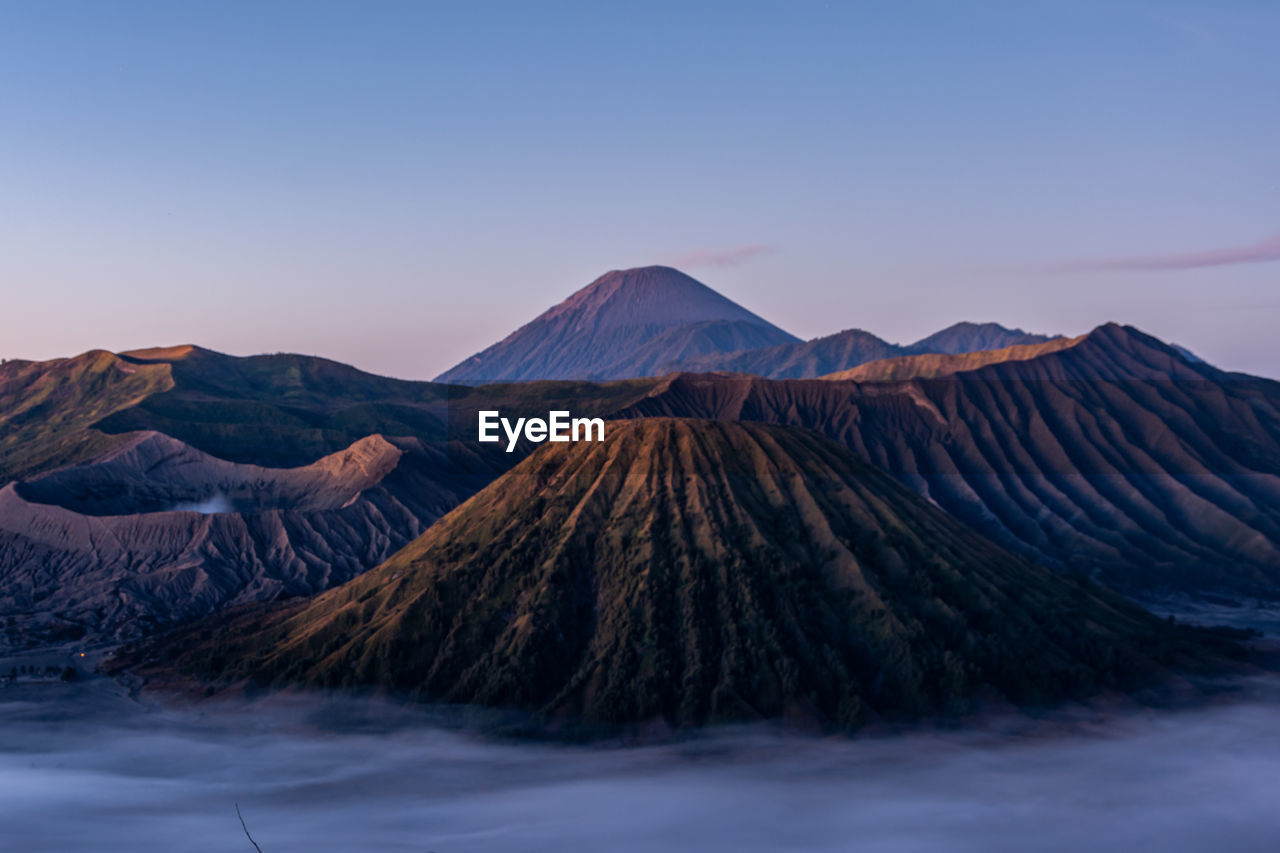 Landscape of mount bromo indonesia