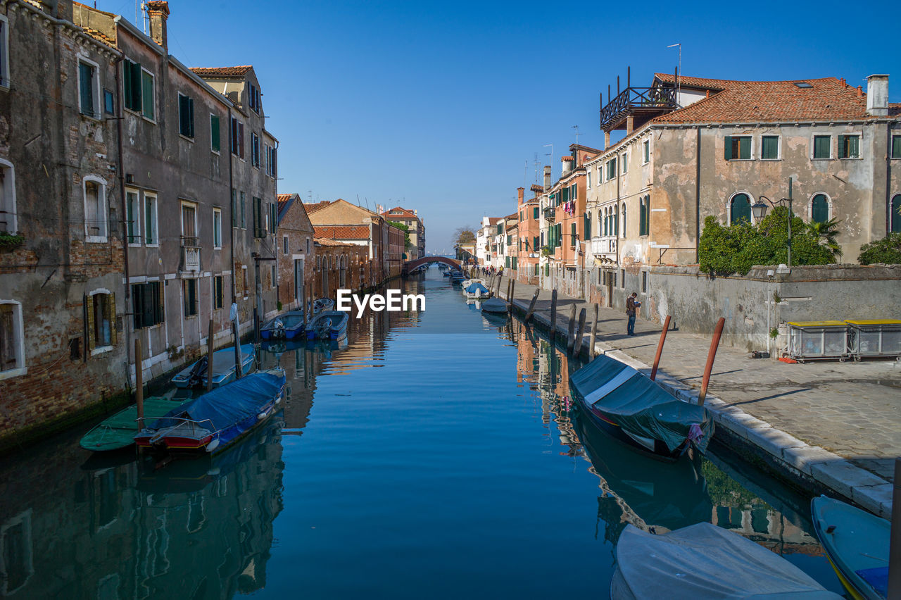 BOATS IN CANAL