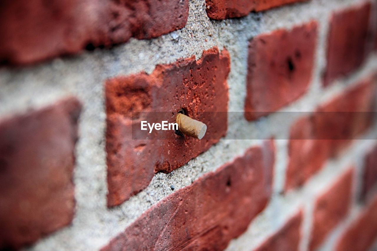 FULL FRAME SHOT OF RED WALL