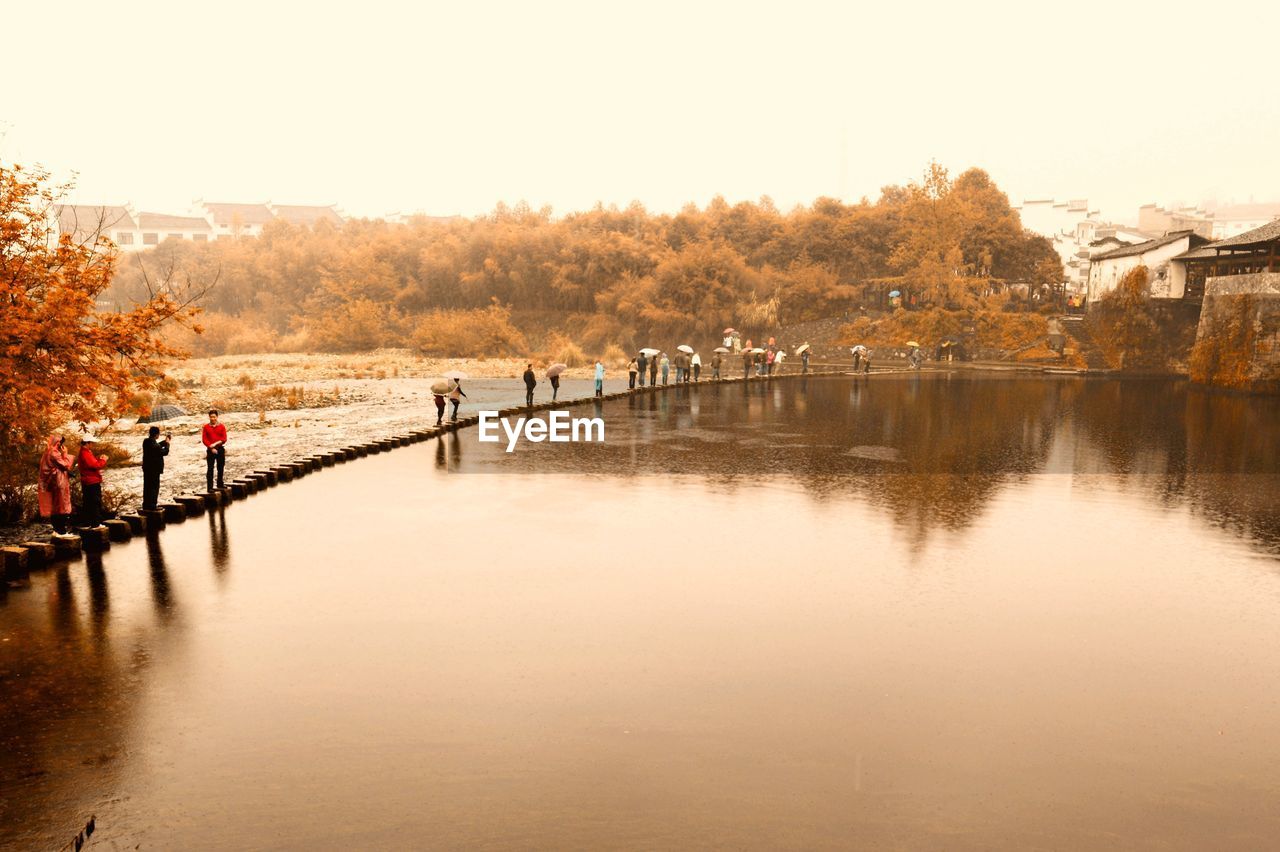 SCENIC VIEW OF RIVER AGAINST SKY