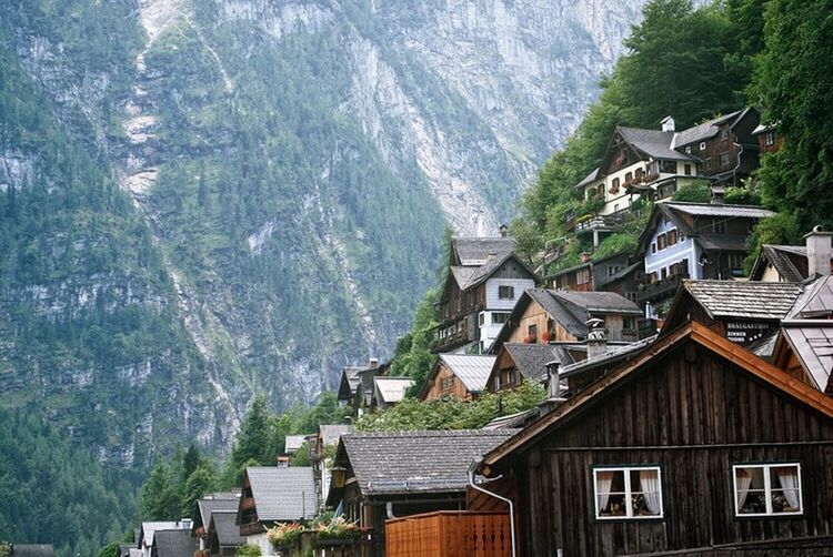 HIGH ANGLE VIEW OF TOWN