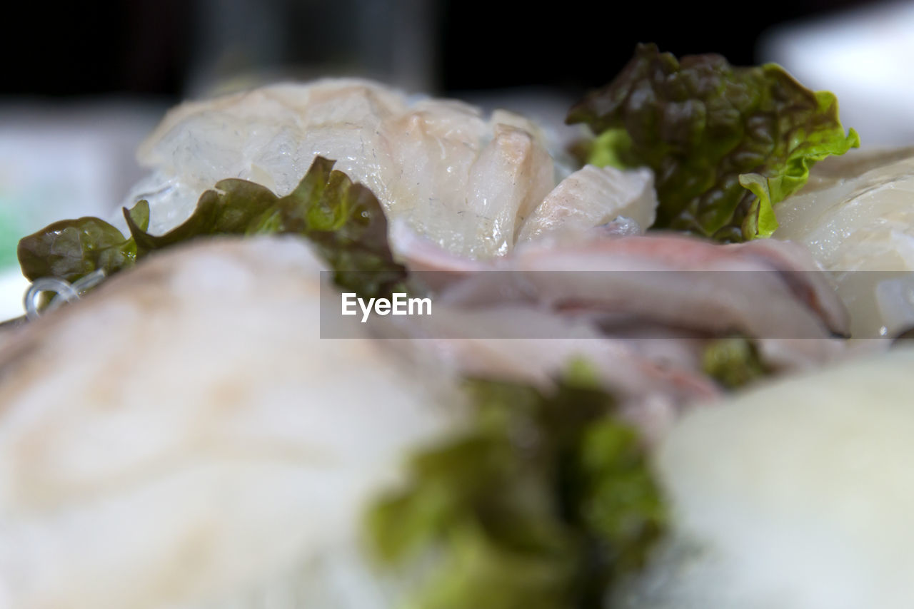 CLOSE-UP OF FOOD IN PLATE