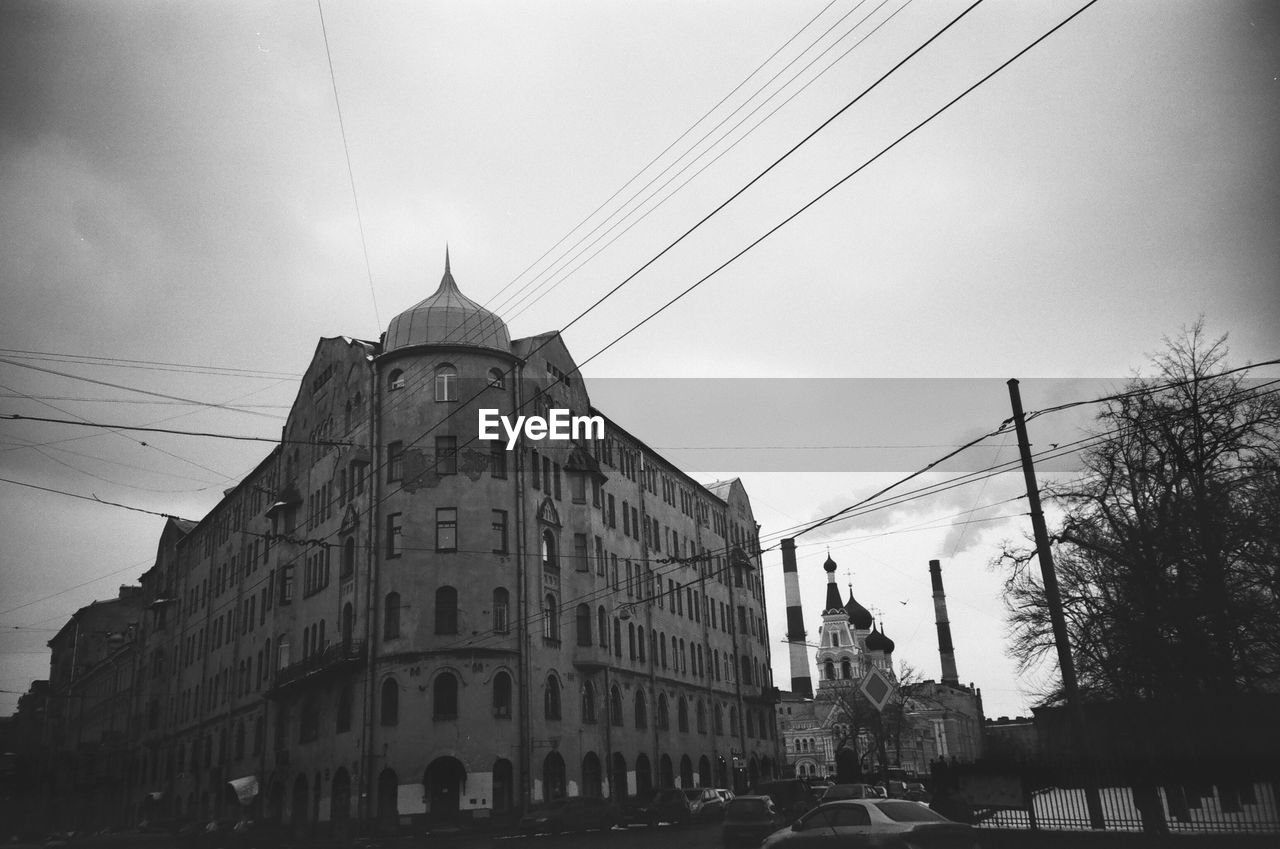 LOW ANGLE VIEW OF BUILDINGS