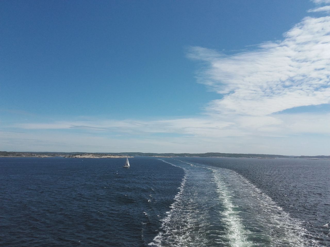 IDYLLIC VIEW OF SEA AGAINST SKY