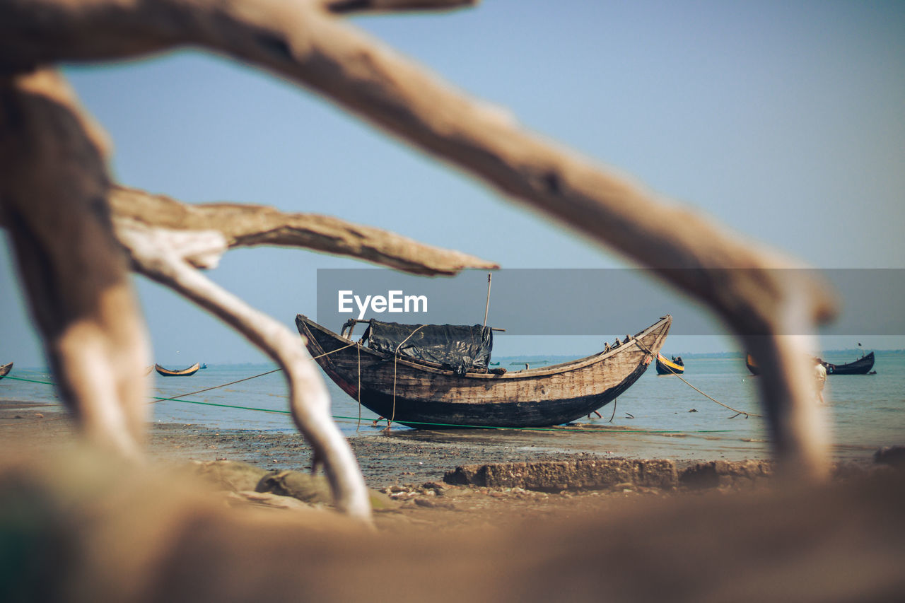 Boat on beach