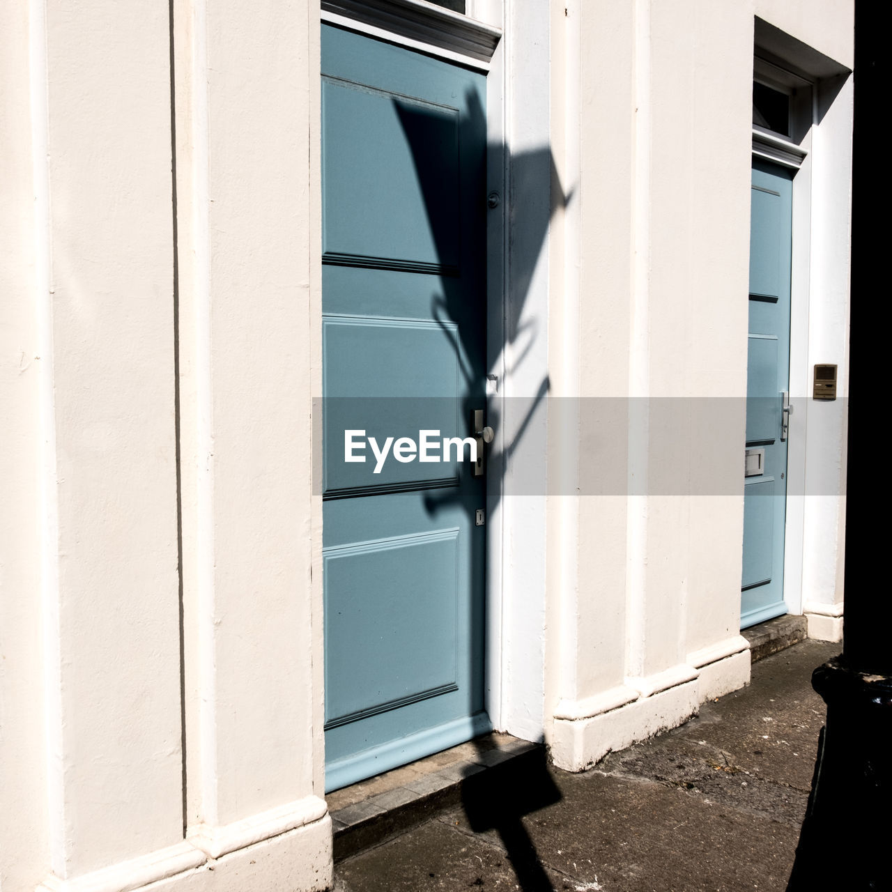 CLOSED DOOR OF HOUSE