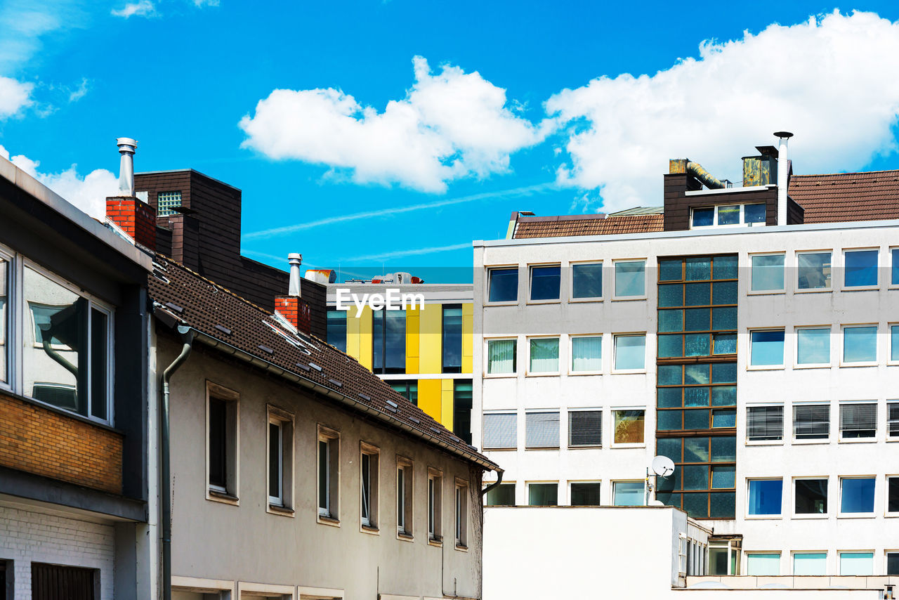 buildings against sky