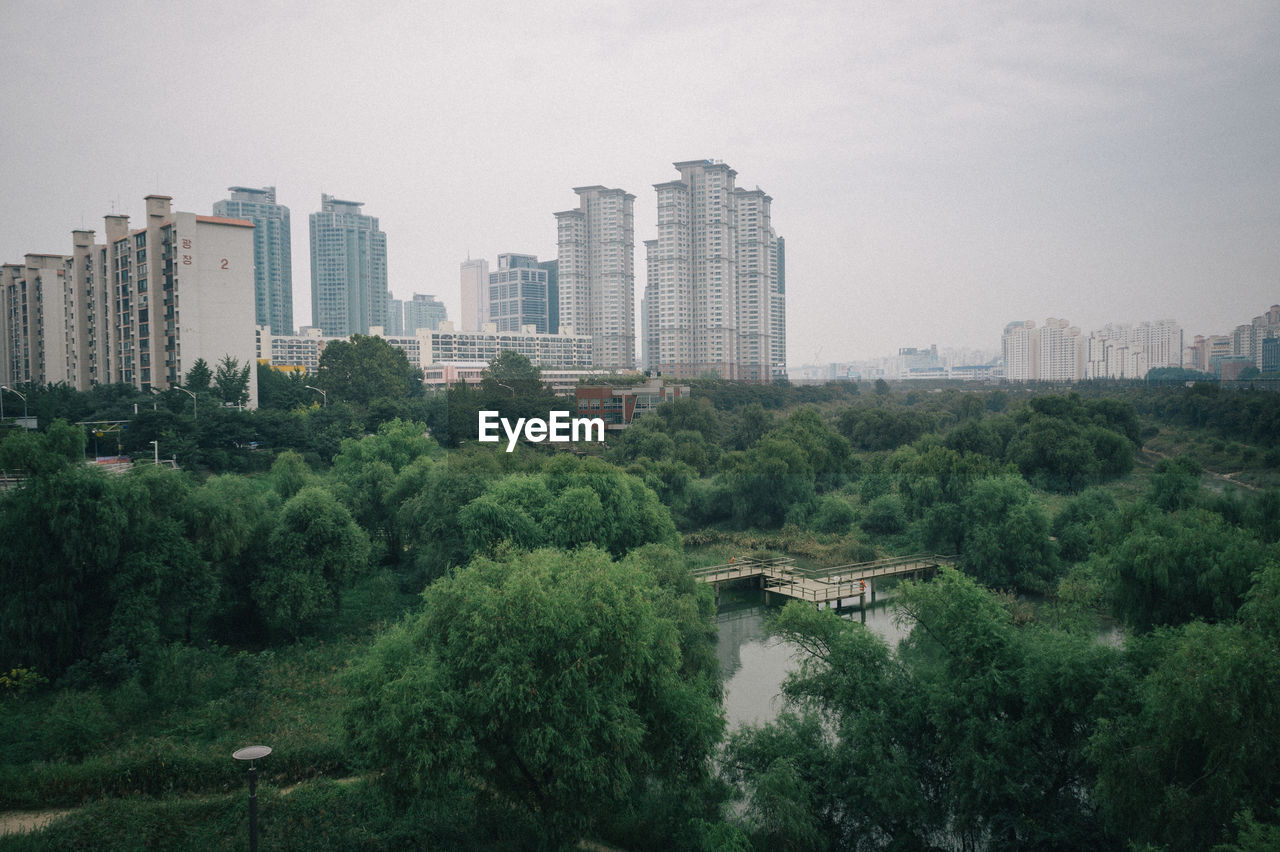 Park with observation platform