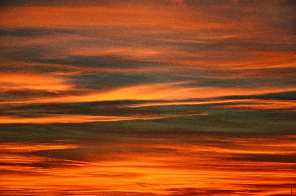 SCENIC VIEW OF DRAMATIC SKY AT SUNSET