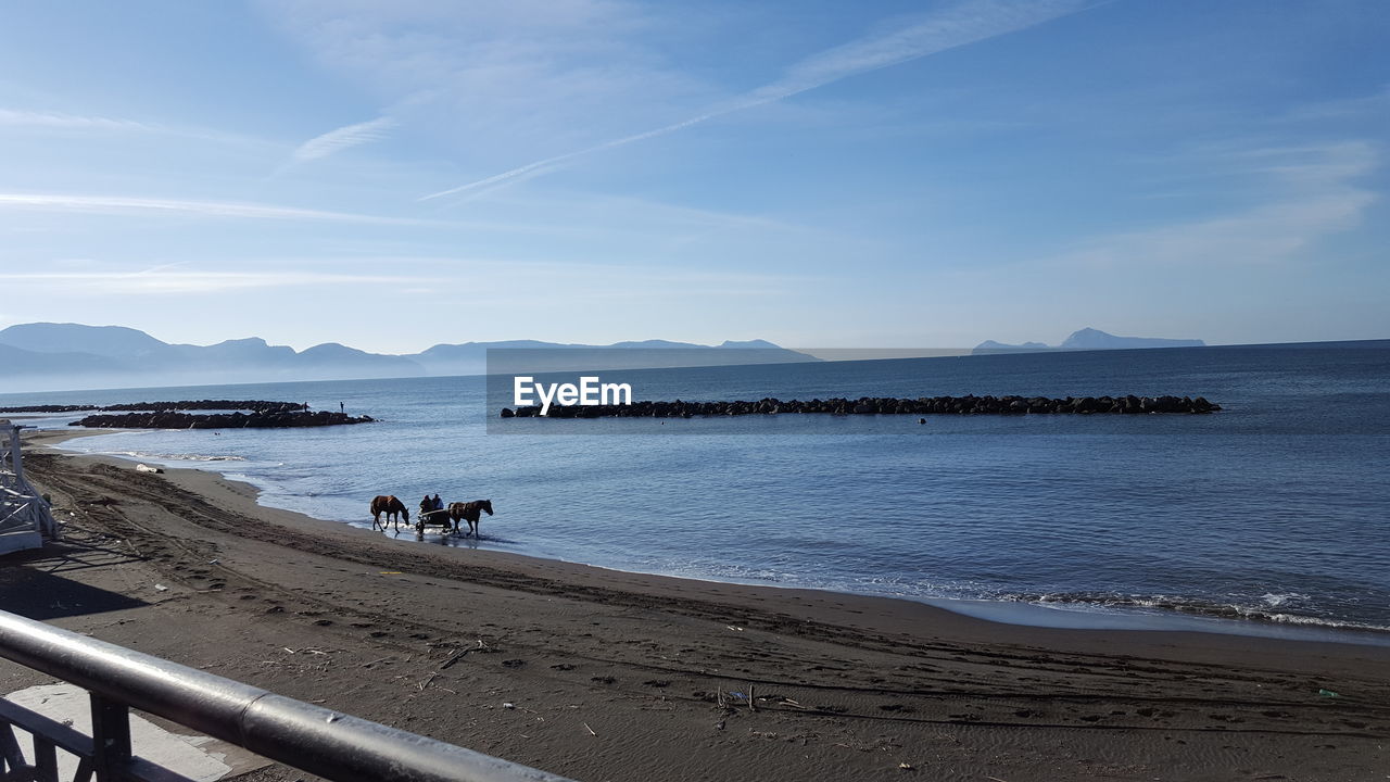 PANORAMIC VIEW OF SEA AGAINST SKY