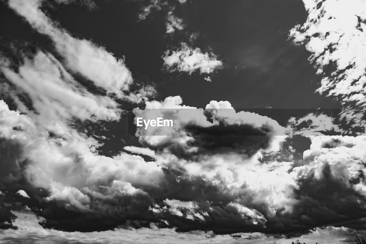 LOW ANGLE VIEW OF CLOUDS AGAINST SKY