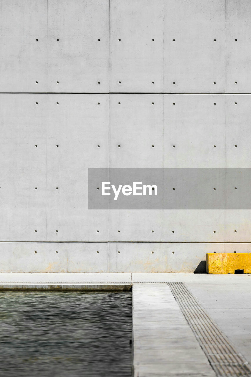 Close-up of exterior wall