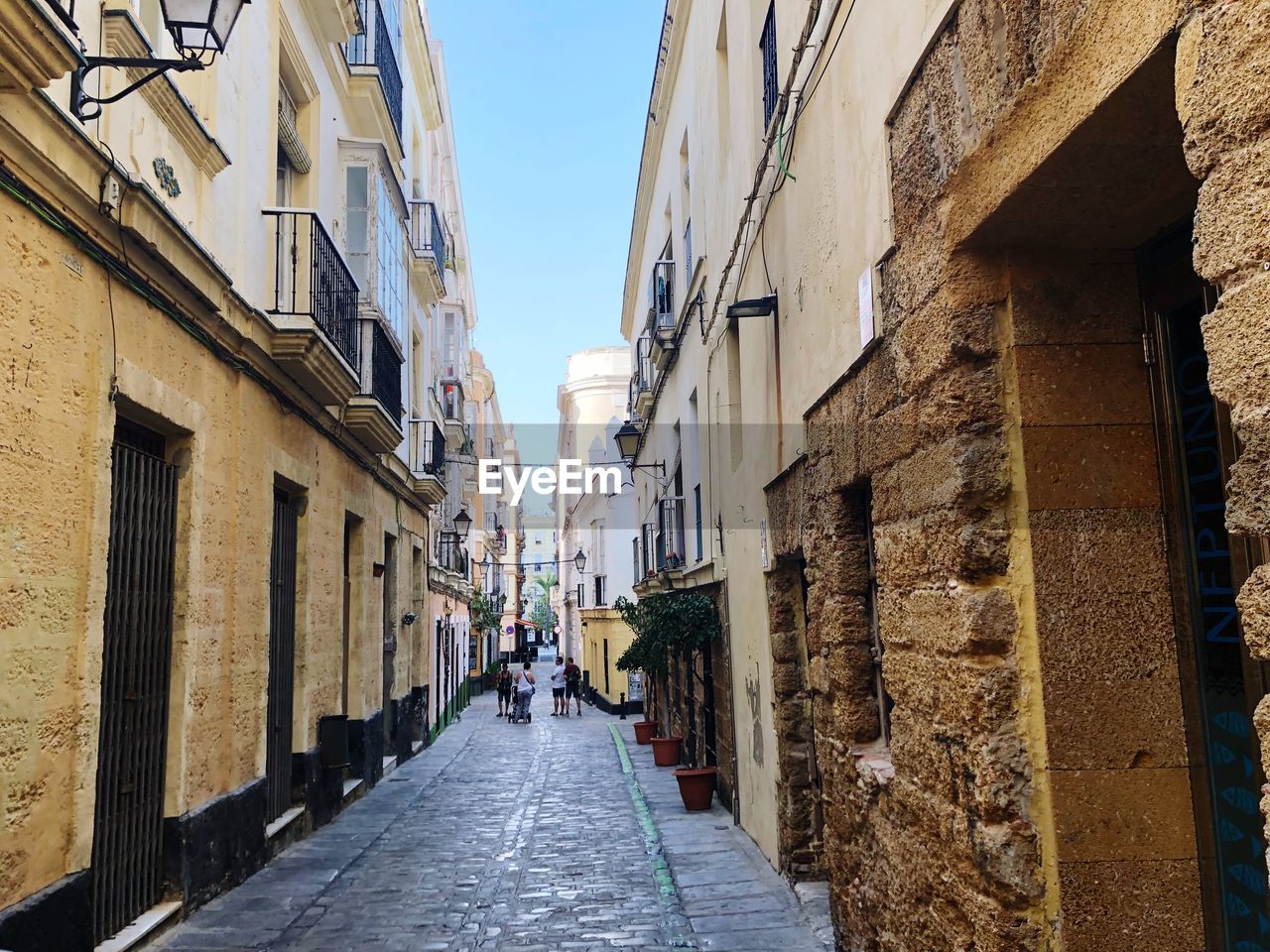 Street amidst buildings in town