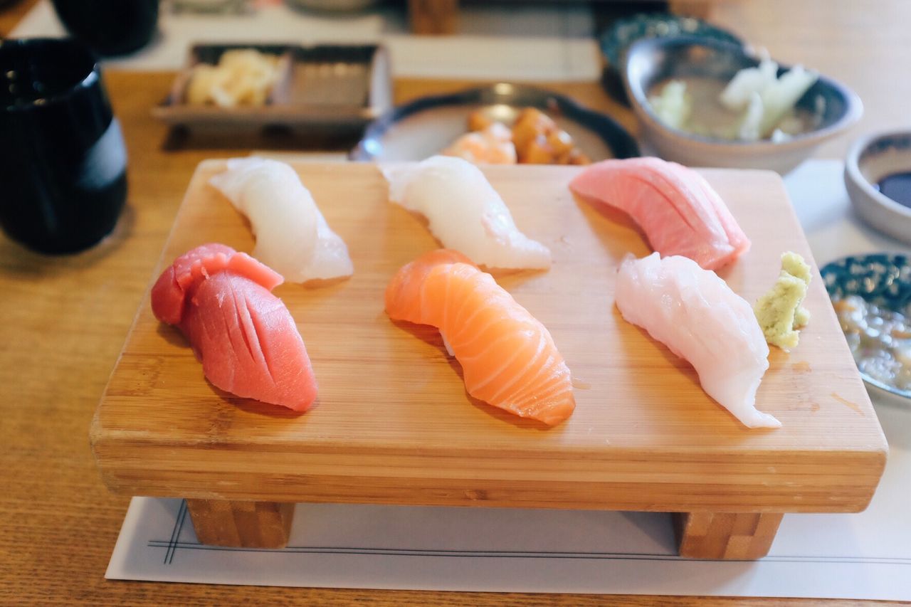 Close-up of food on plate