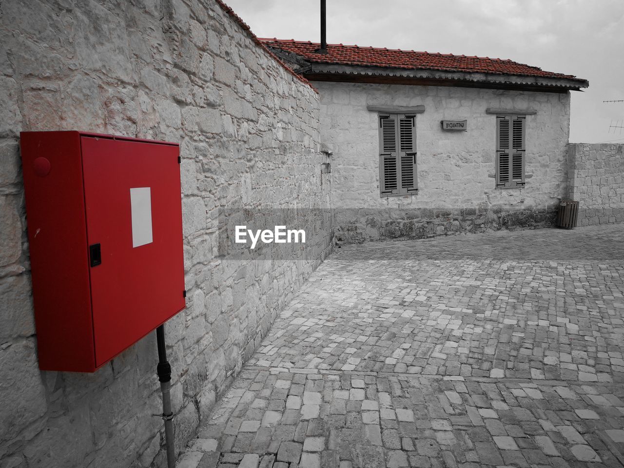 RED DOOR OF BUILDING