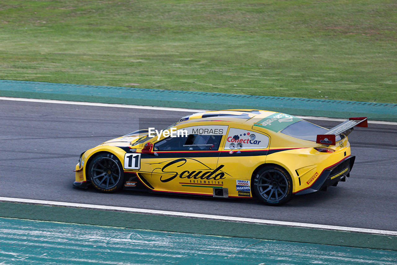 MULTI COLORED YELLOW CAR