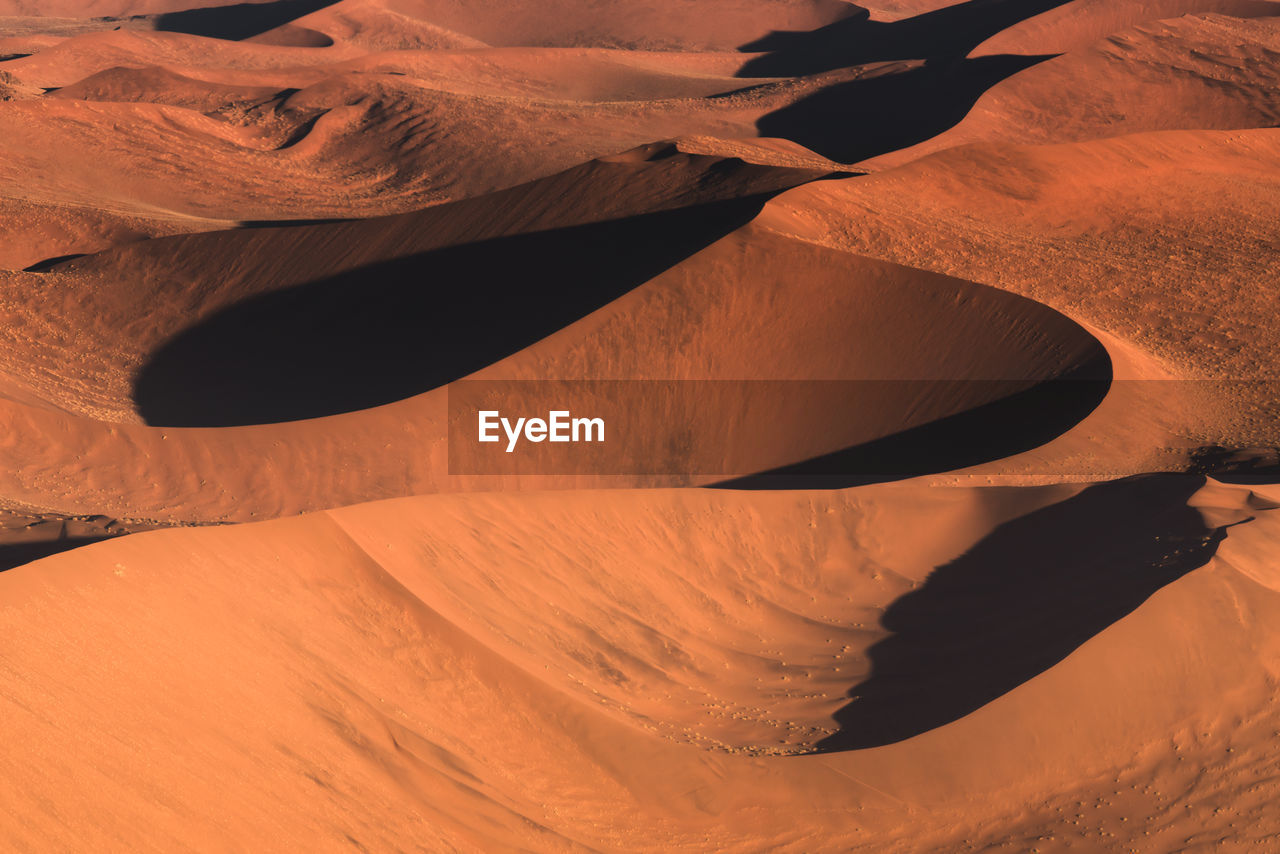 Full frame shot of sand dunes