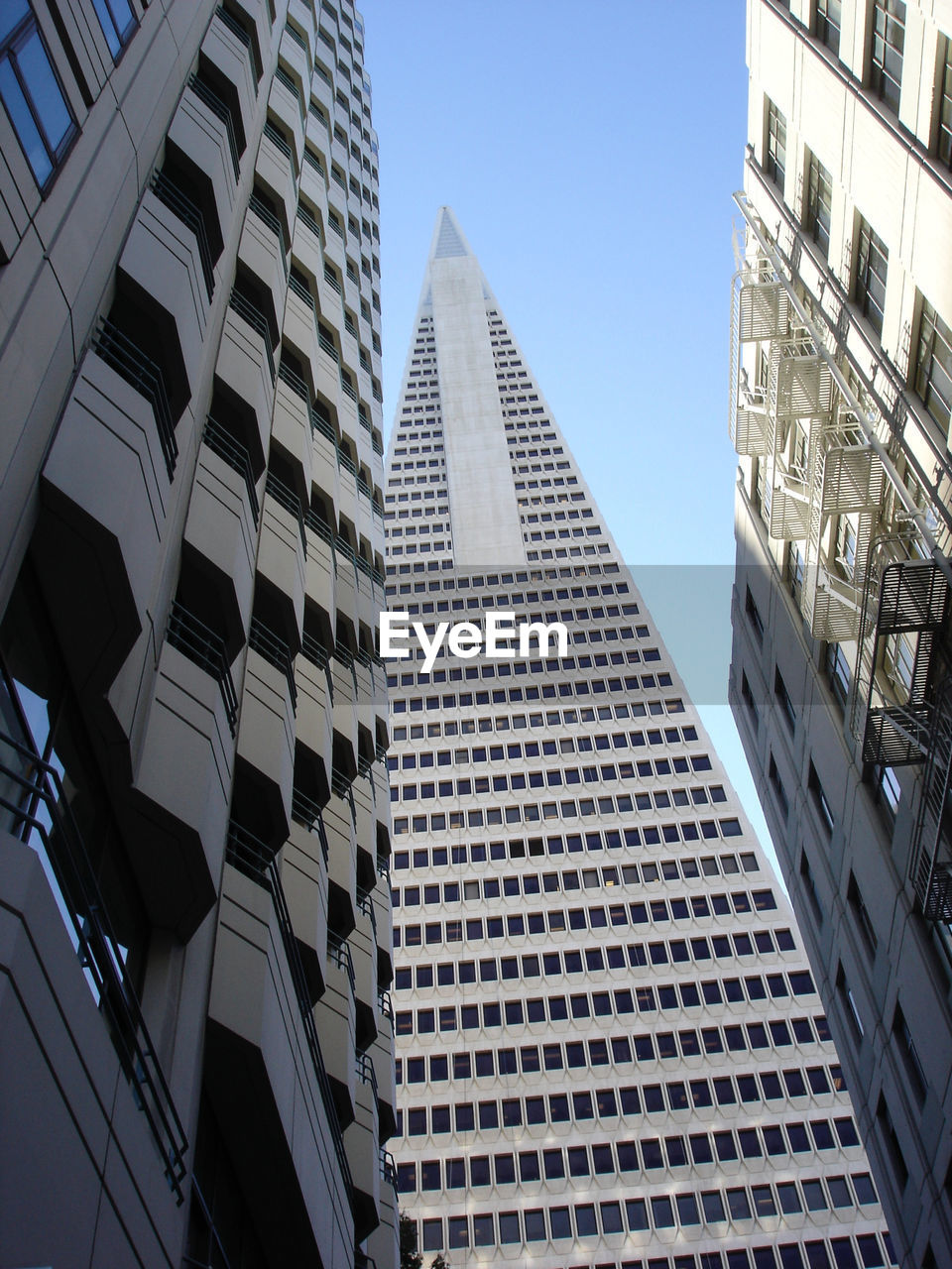 LOW ANGLE VIEW OF MODERN BUILDINGS