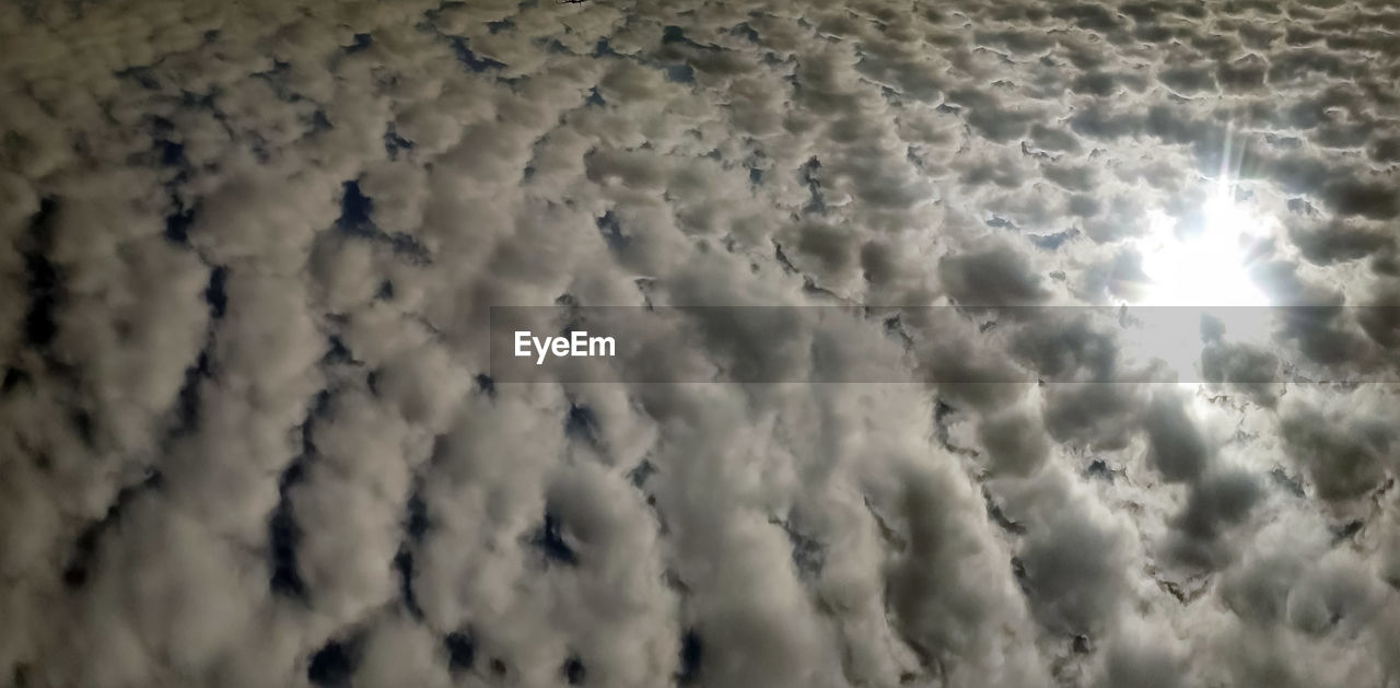 FULL FRAME SHOT OF CLOUDS