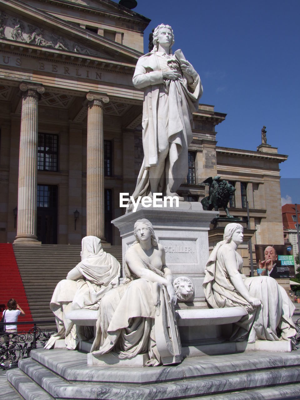 LOW ANGLE VIEW OF STATUES