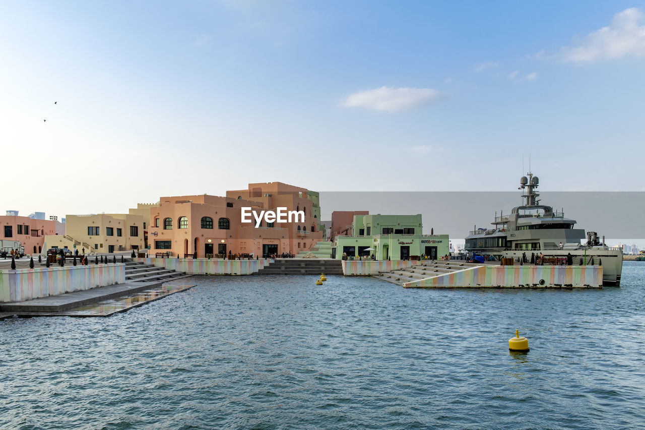 Old doha port redevelopment into mina district box park qatar
