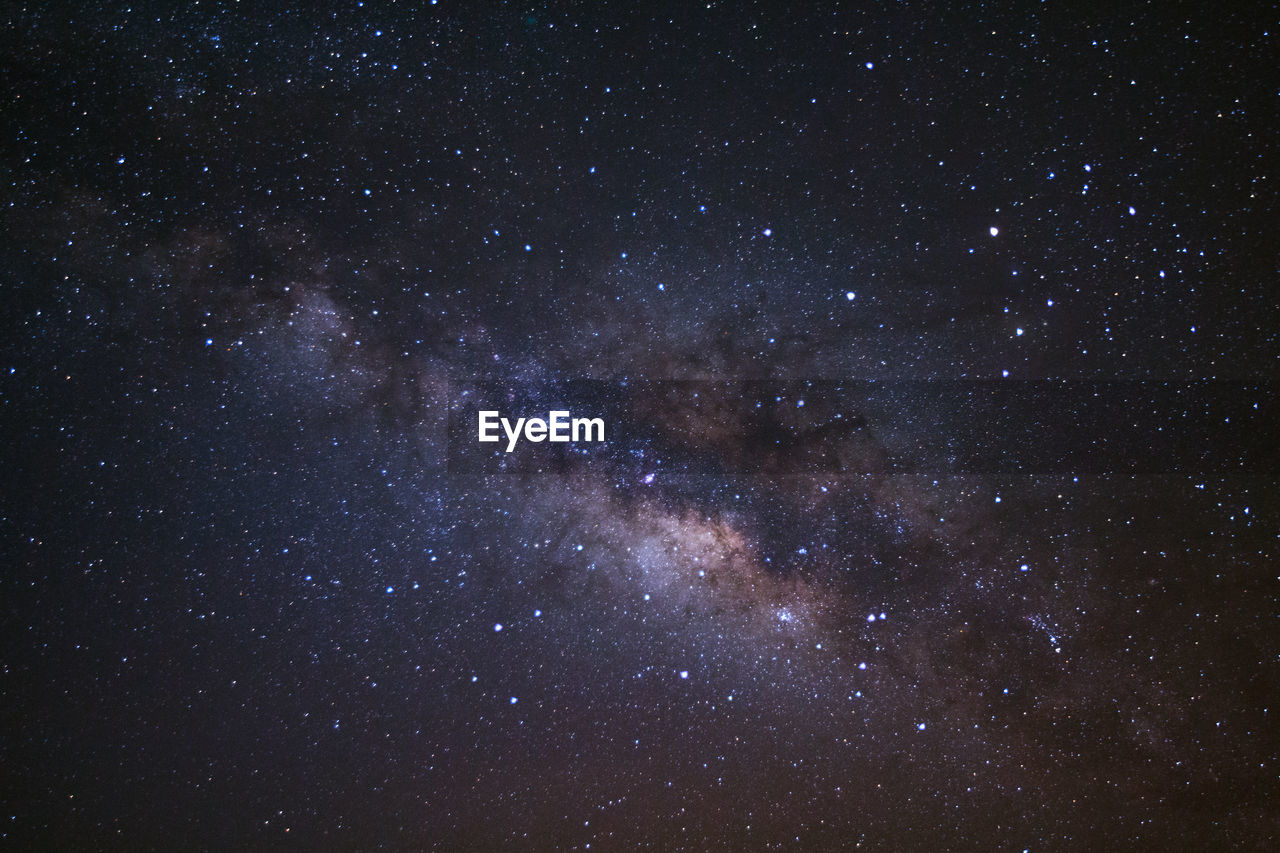 Full frame shot of star field at night