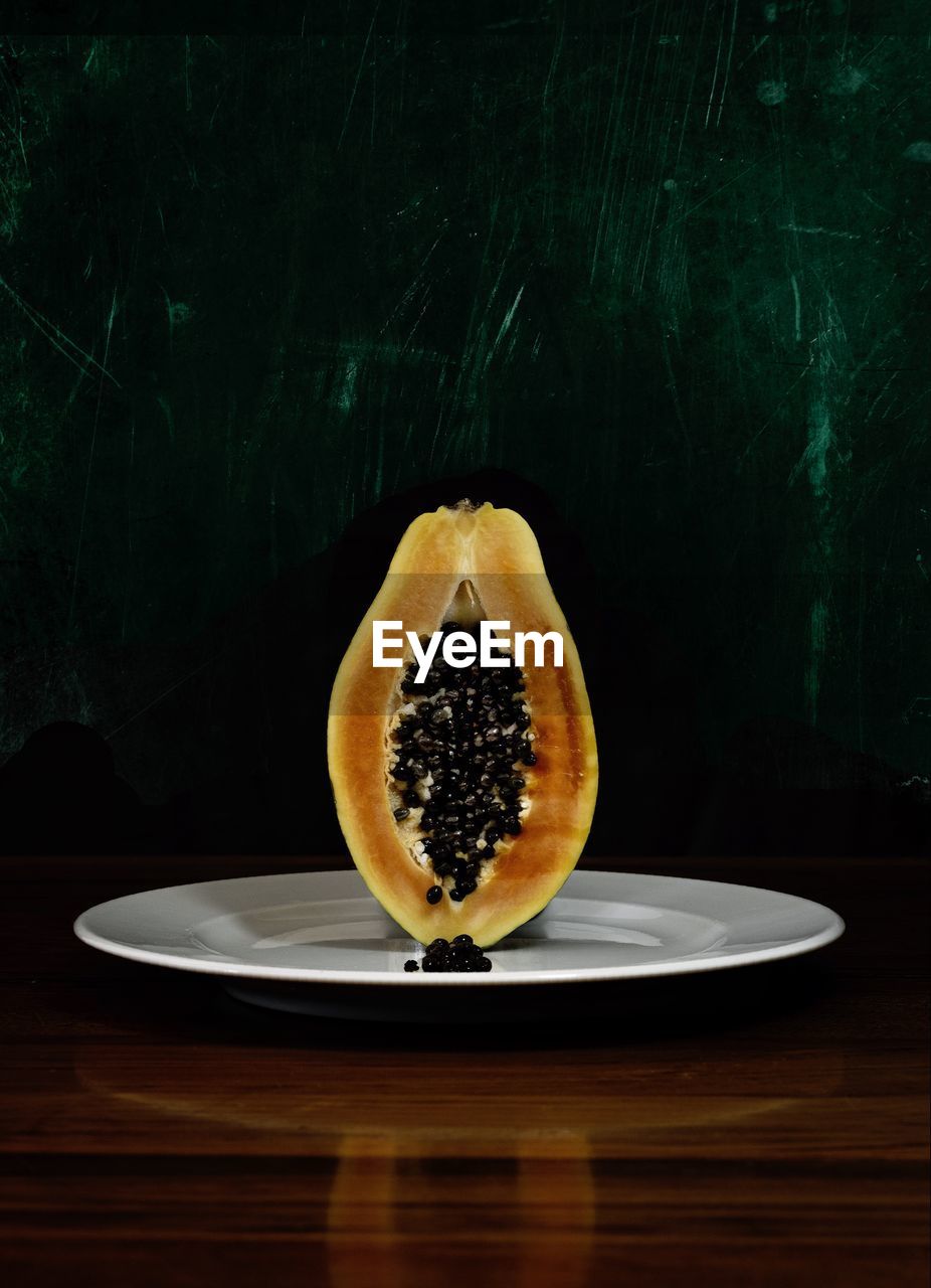 Portrait of a papaya