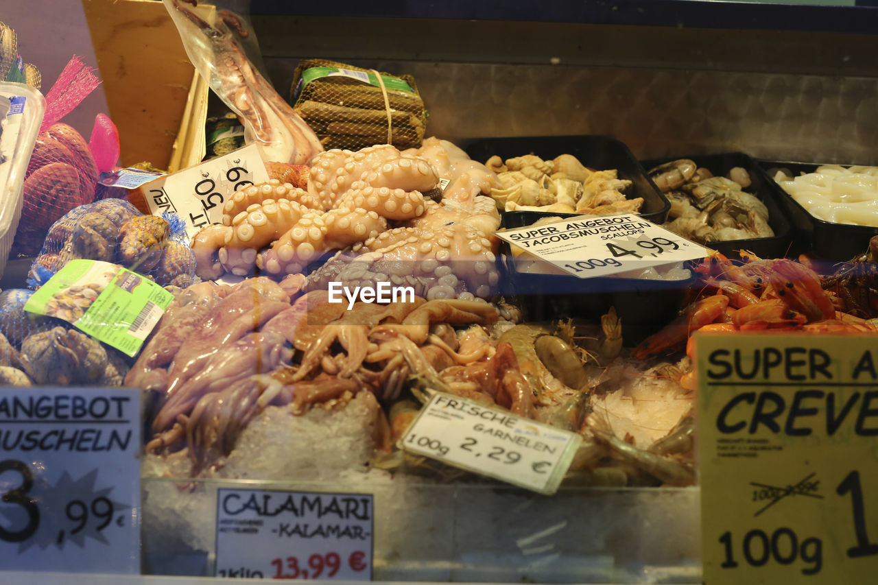 FULL FRAME OF MARKET STALL