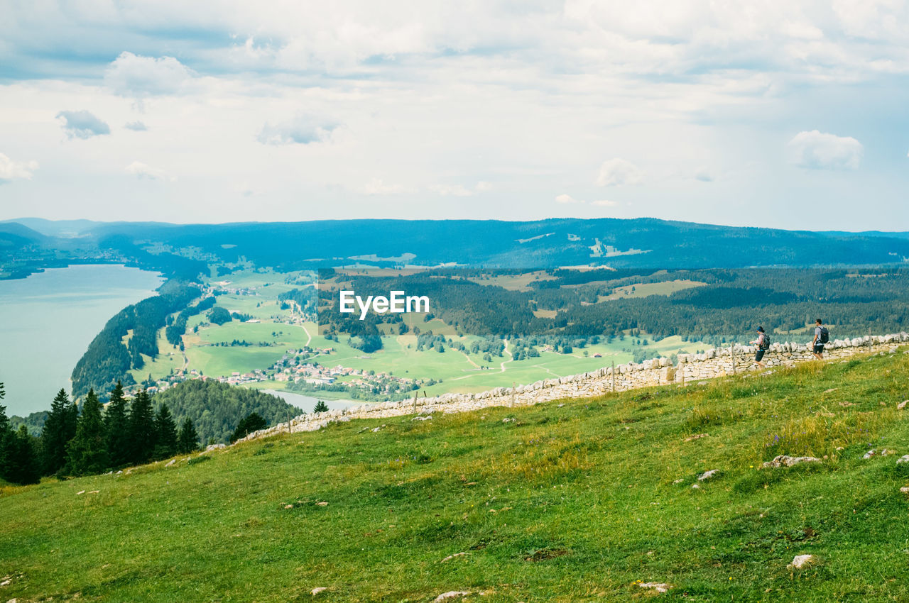 SCENIC VIEW OF GREEN FIELD AGAINST SKY