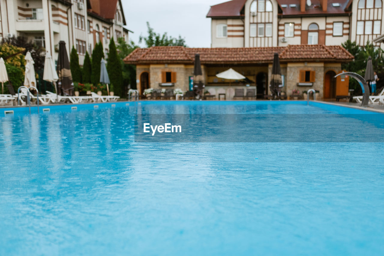 scenic view of pool