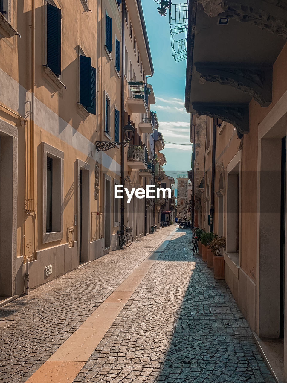 street amidst houses