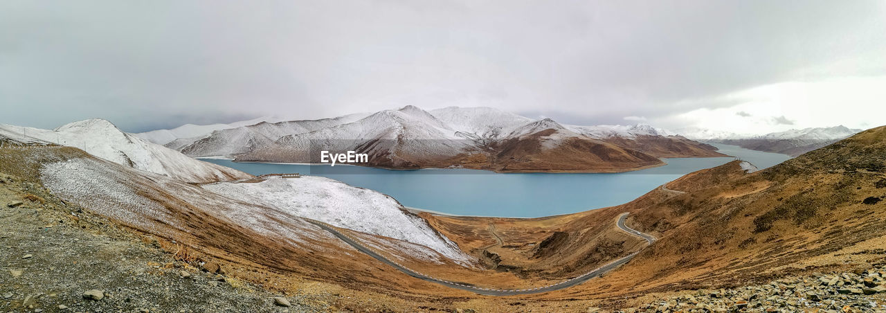 Panoramic view of landscape against sky