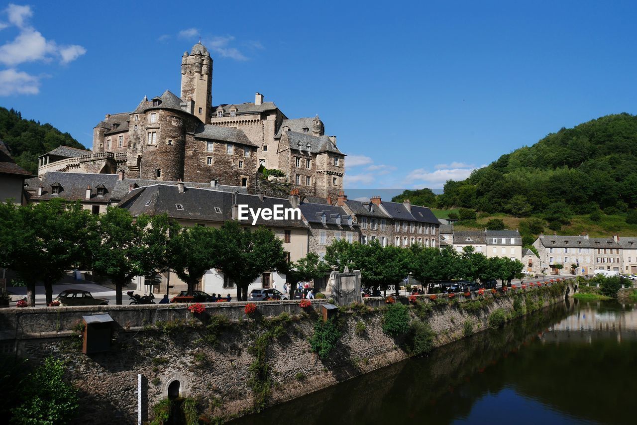 PANORAMIC SHOT OF CASTLE AGAINST SKY