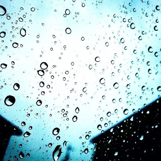 CLOSE-UP OF WATERDROPS ON GLASS