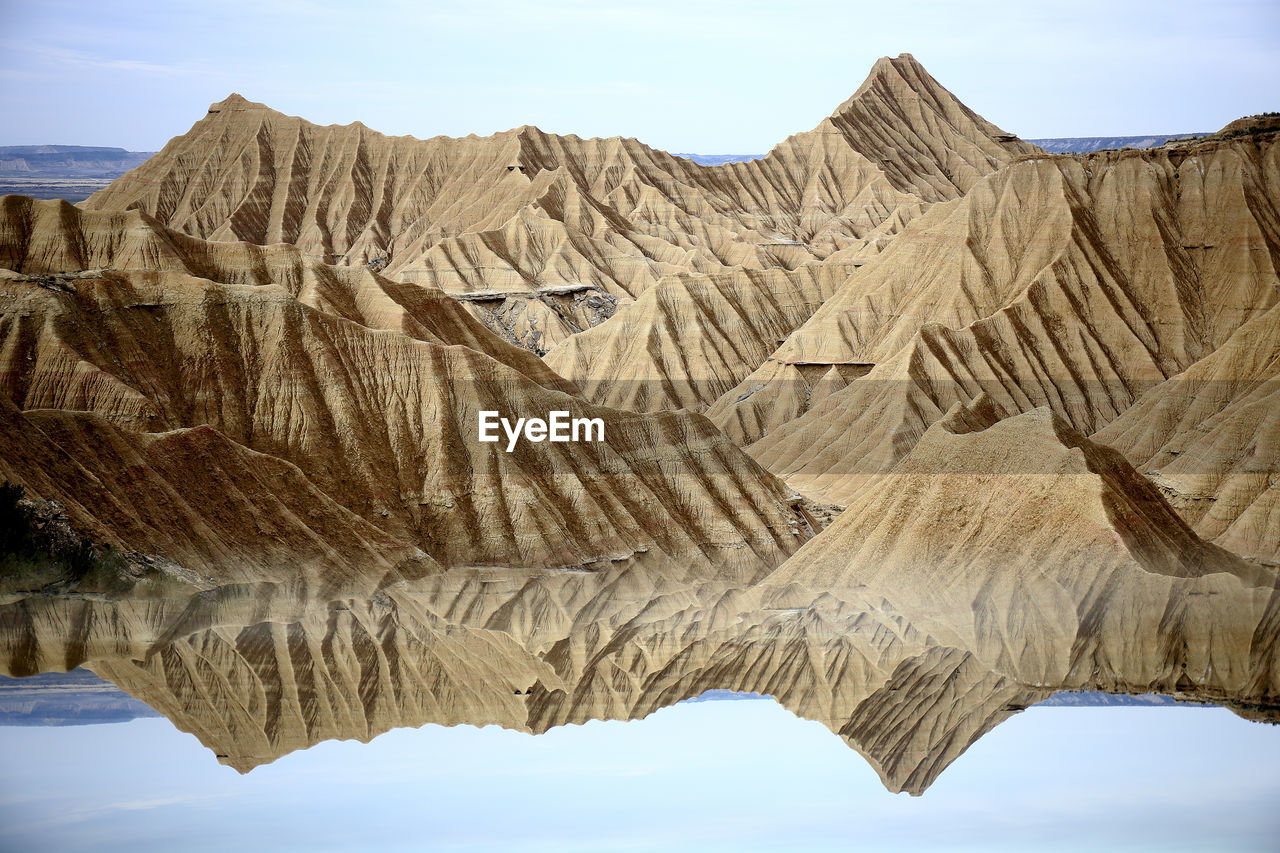 Desierto de bardenas reales, desert of bardenas reales navarra spain this particular rock formation