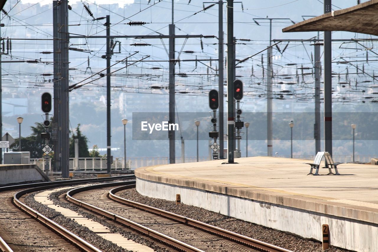 RAILROAD STATION PLATFORM