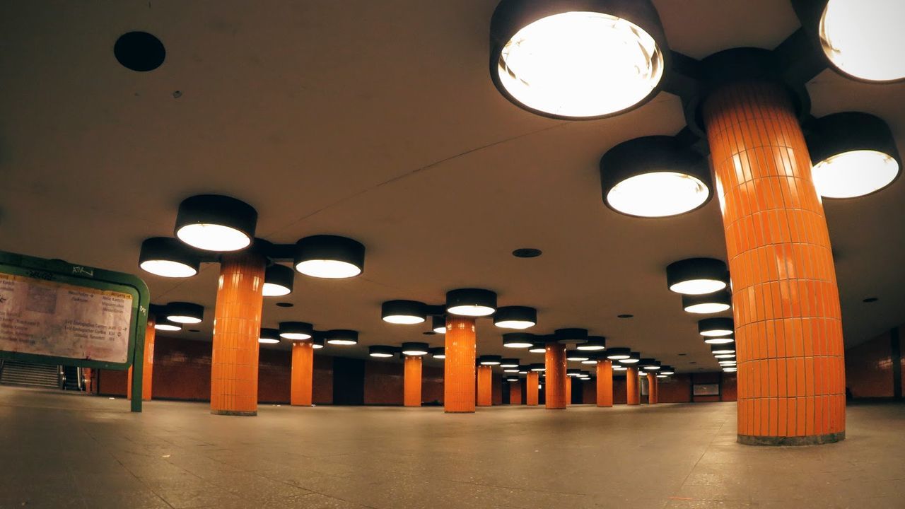 INTERIORS OF EMPTY CORRIDOR