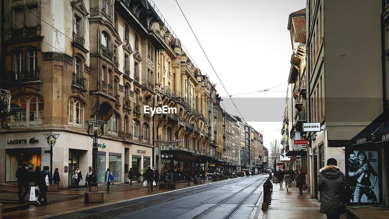 VIEW OF CITY STREET