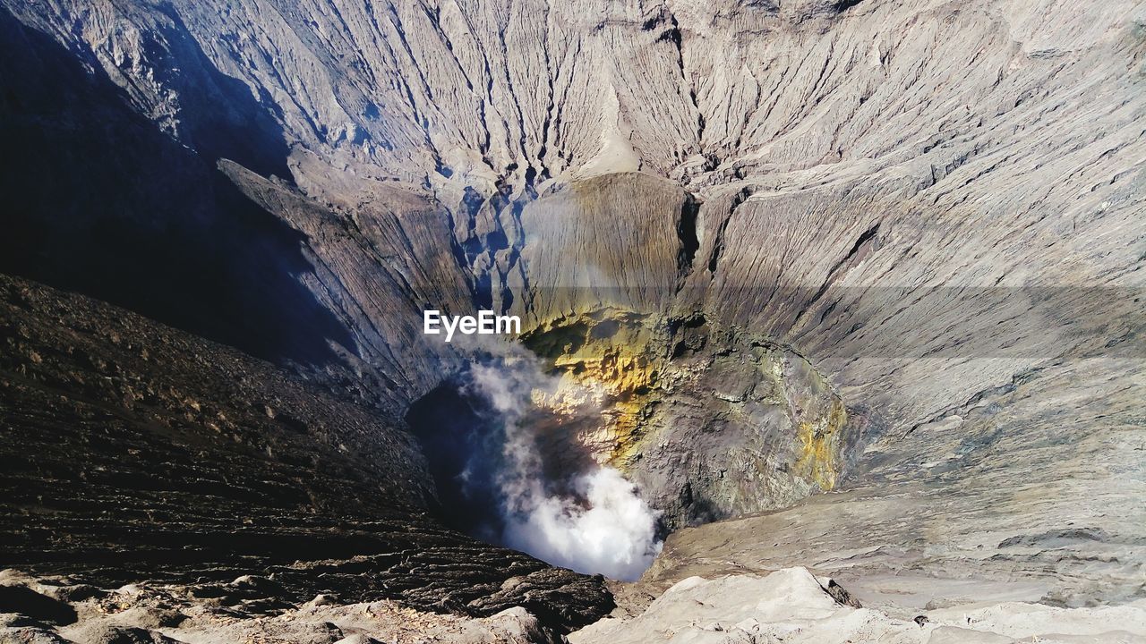 View of hot spring