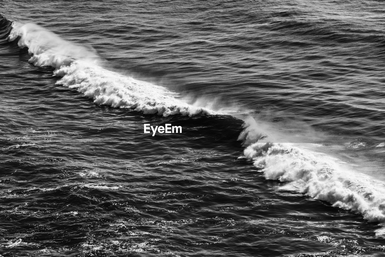 HIGH ANGLE VIEW OF SEA SHORE