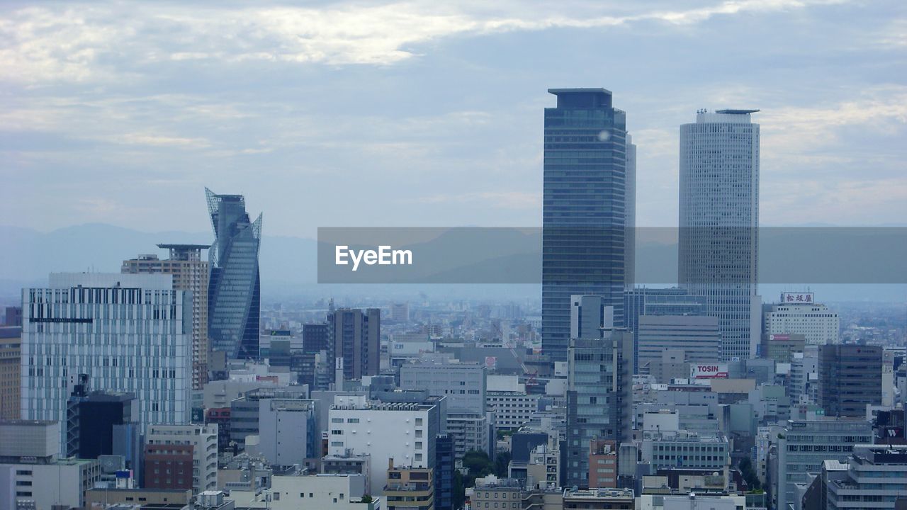 Cityscape against sky